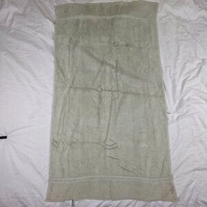 Vintage Charisma By Fieldcrest Bath Towel 100% Cotton Green Absorbent